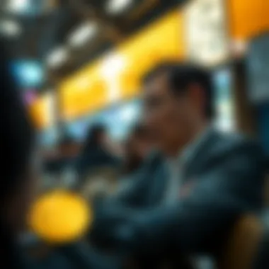 Investor reactions to cryptocurrency in Japan depicted