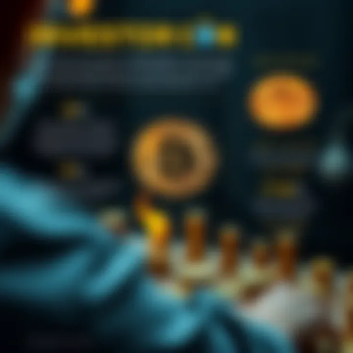 Infographic on the role of investors in coin burning scenarios