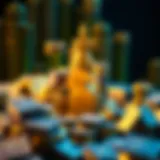 Conceptual representation of the King Dollar's influence on global markets