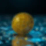 Symbolic representation of cryptocurrency innovation