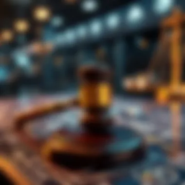 A visualization of legal regulations surrounding digital asset transactions