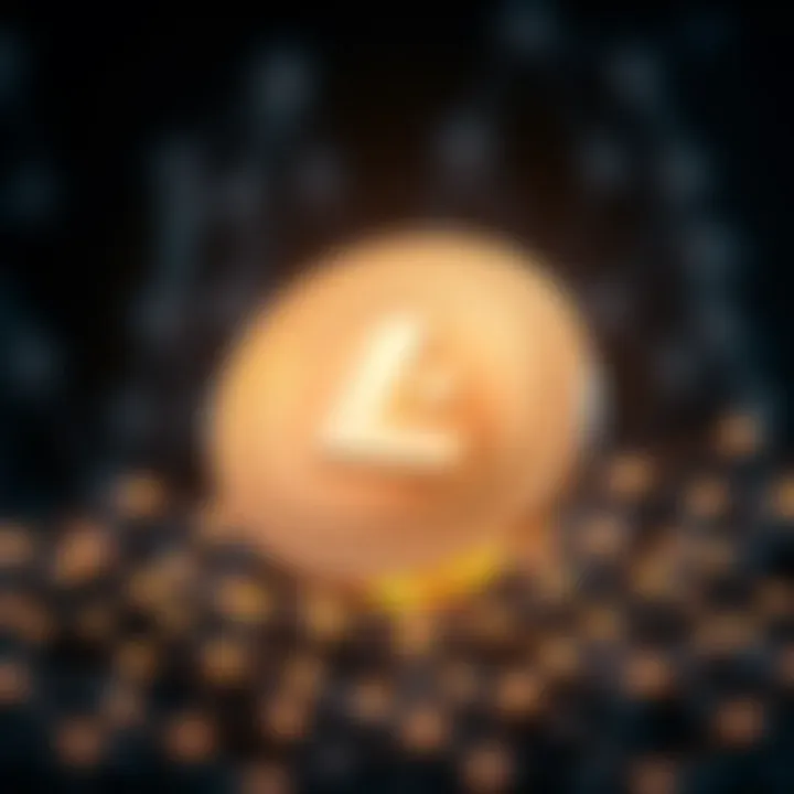 Visualization of LEMC coin's blockchain technology
