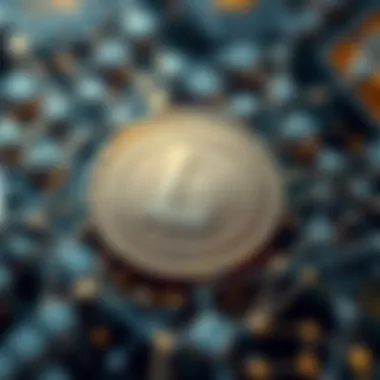 Blockchain and LINK Coin Interaction Blockchain technology interaction with LINK Coin