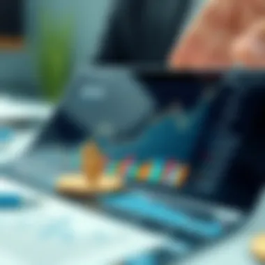 Graph illustrating market trends and investment strategies in cryptocurrency.