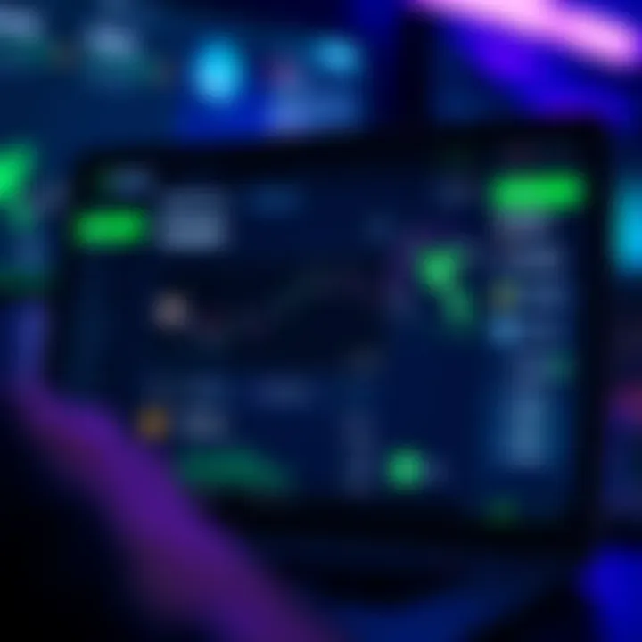 Overview of Neteller's user interface