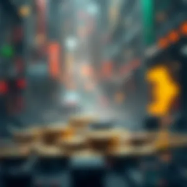 Conceptual representation of NFT trading