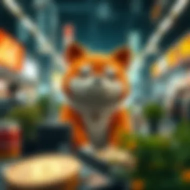 Infographic showcasing market position of Pepe Inu