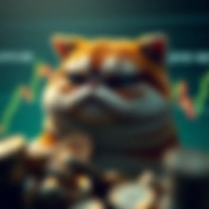 Graph illustrating trading volume for Pepe Inu