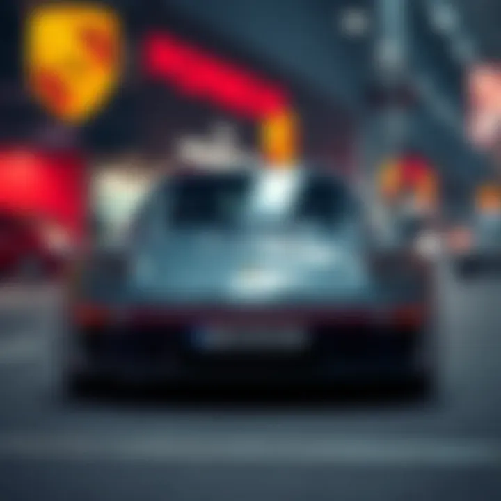 An artistic interpretation of Porsche's brand evolution through NFTs