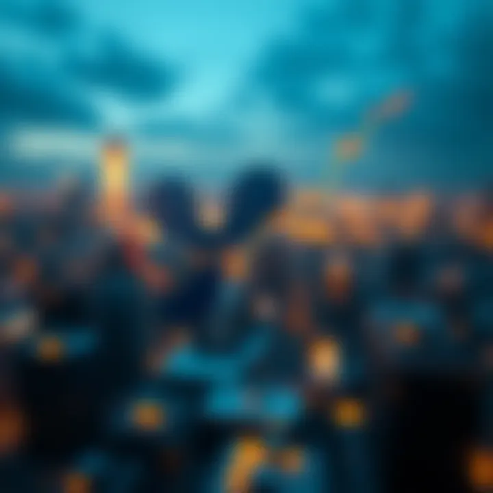 Graph depicting the significance of Ripple in global markets