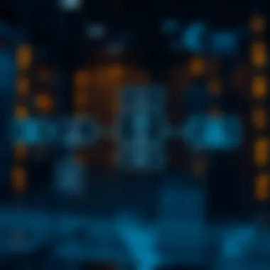 Flowchart showing the transaction retrieval process in blockchain