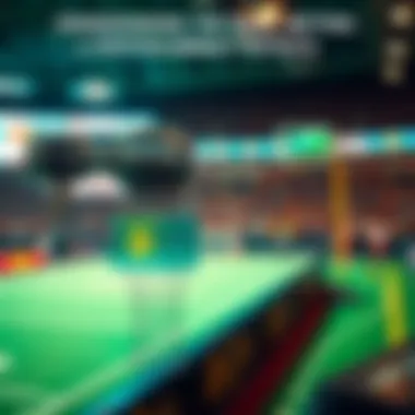 Graphical representation of risks associated with cryptocurrency sports betting