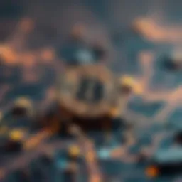 An abstract representation of RumbleCoin's innovative technology