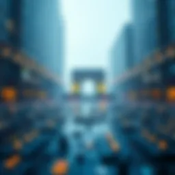 Blockchain technology representation