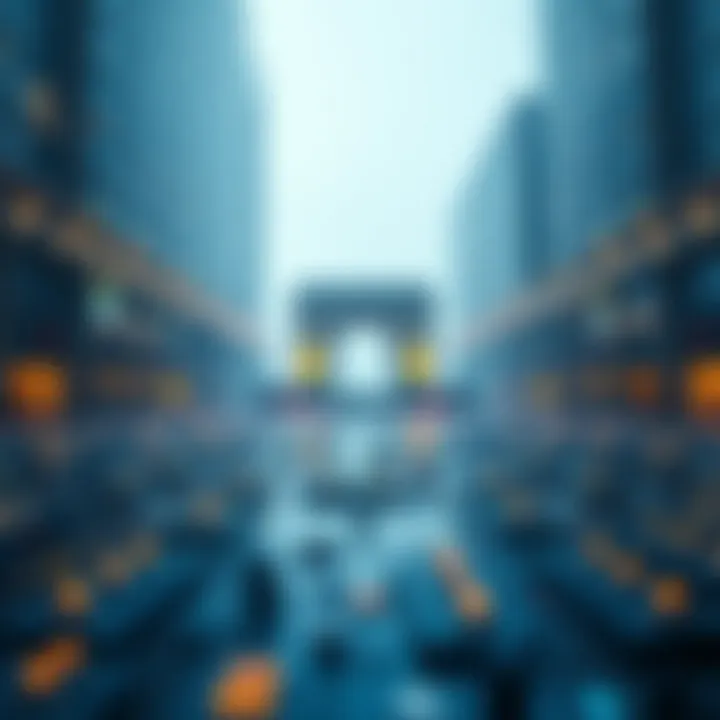 Blockchain technology representation