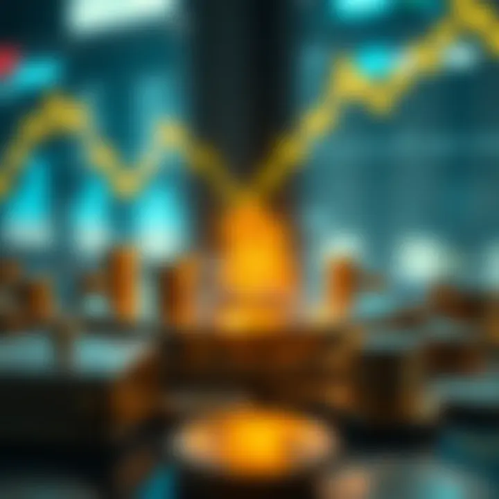 An illustration depicting the essence of decentralized finance