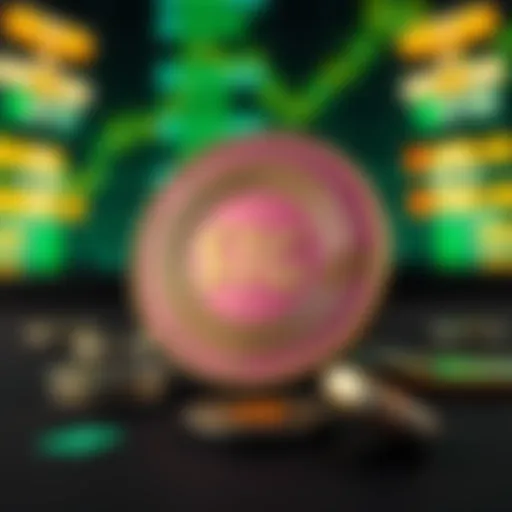 Visual representation of STG coin in the cryptocurrency market