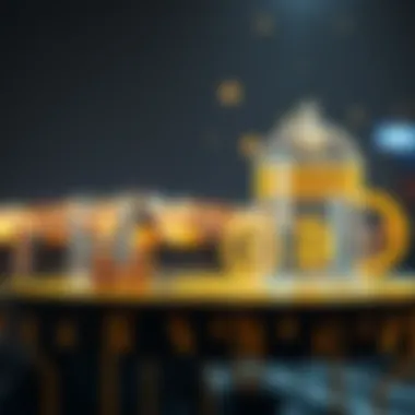 Collaborative Innovations in the Tech Industry Strategic partnership illustration in tech industry