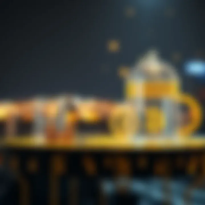 Collaborative Innovations in the Tech Industry Strategic partnership illustration in tech industry