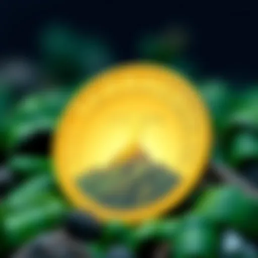 Visual representation of TerraCoin's unique features and benefits