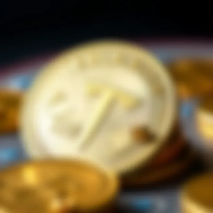 Visual representation of Teslacoin's business model