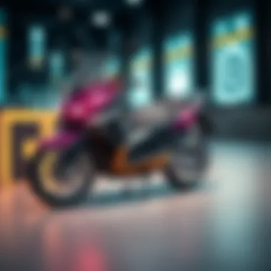 Conceptual illustration of blockchain technology