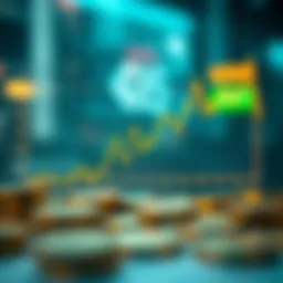 Graph illustrating the fluctuation of the USD to KRW exchange rate over time