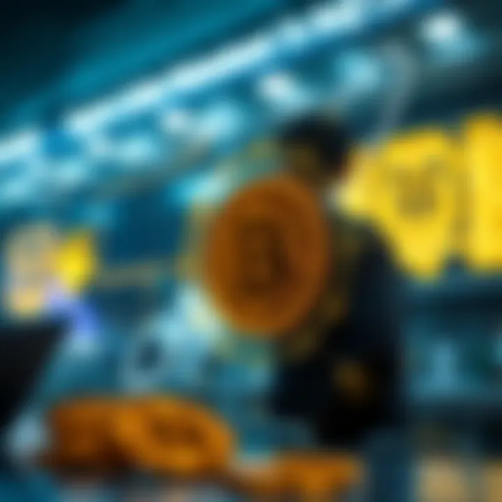 Visualization of Webull's security features for cryptocurrency transactions