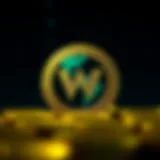 Worldcoin logo representation