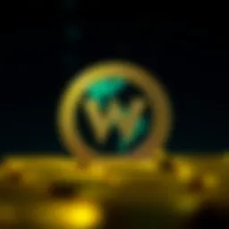 Worldcoin logo representation